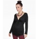 Blusa para embarazada - CHERRY NEGRO