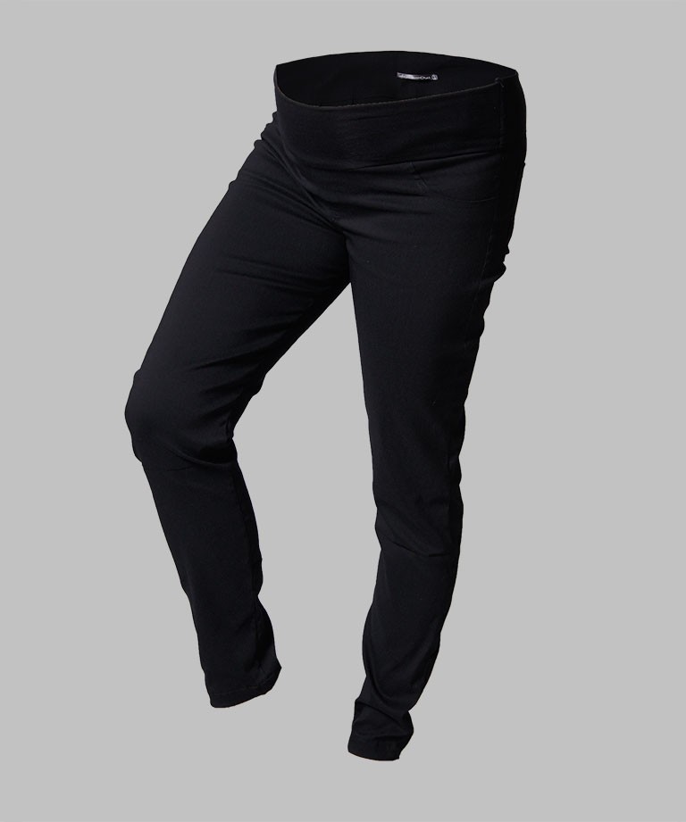 Pantalon Embarazada Elastizado Negro - ENJOY MOMMYHOOD!