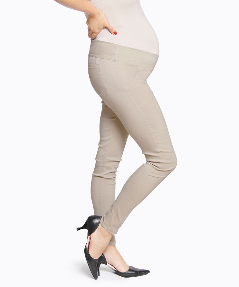 Pantalon materno Skinny camel - Mamma Bella - Ecuador